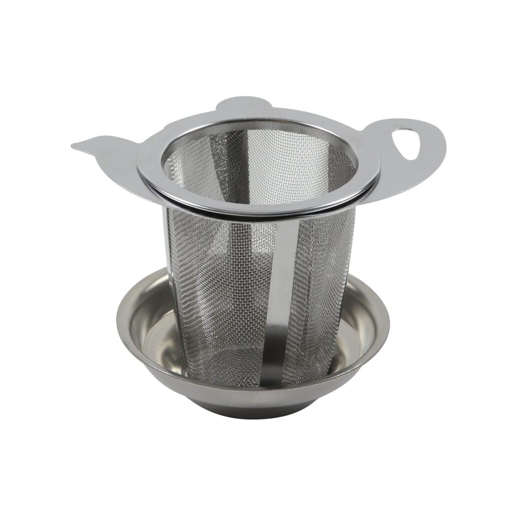 Teposeholder høj model rustfrit stål | 6 stk