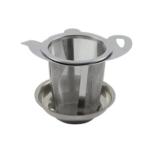 Teposeholder høj model rustfrit stål | 6 stk