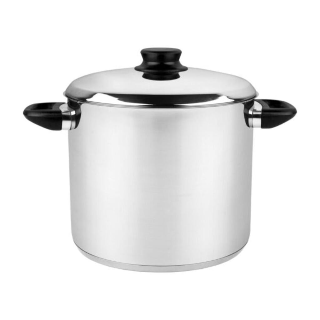 Overige merken soeppan 8l rvs zwart