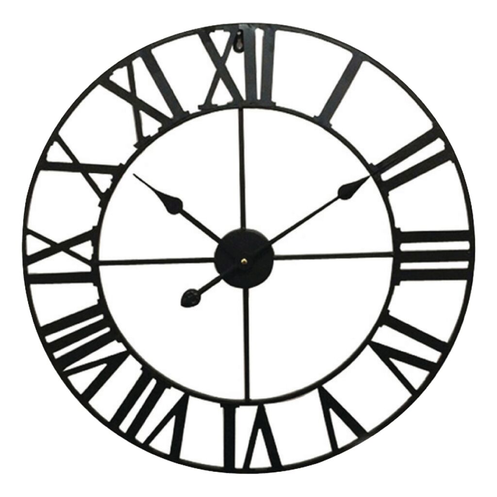 Balance 306874 Wall Clock 60 cm Analog Black