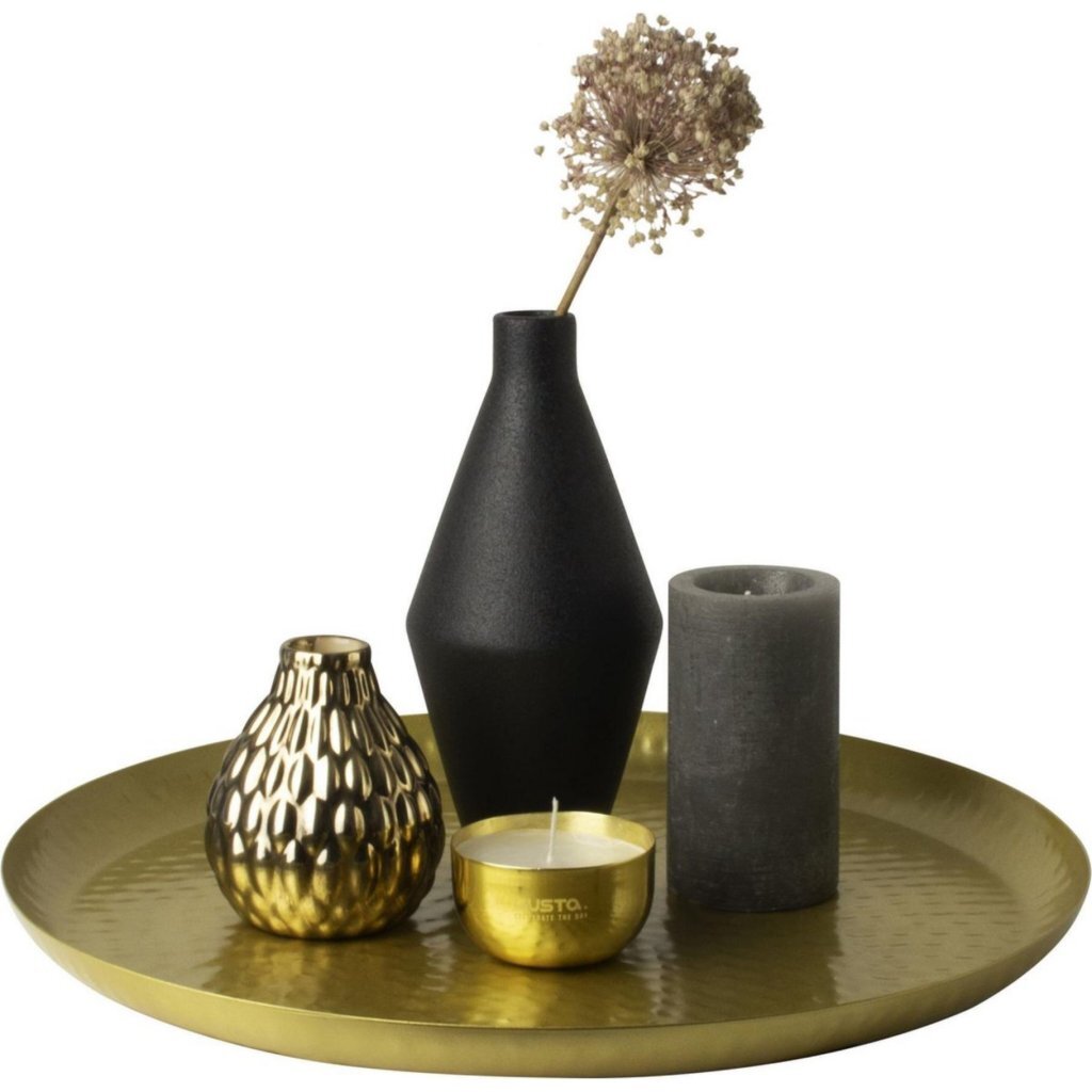 No brand gusta wall and decorative bowl gold 38 cm