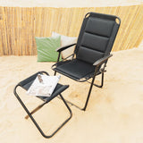 Travellife travellife sedia pieghevole barletta compatta nera