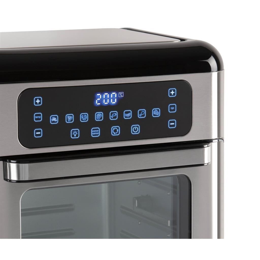 Inventum GF1200Hld Mini Oven 12L 1500W Černá nerezová ocel