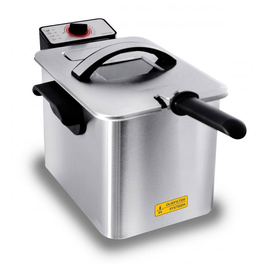 Inventum gf645f deep fryer 4l 3000w stainless steel