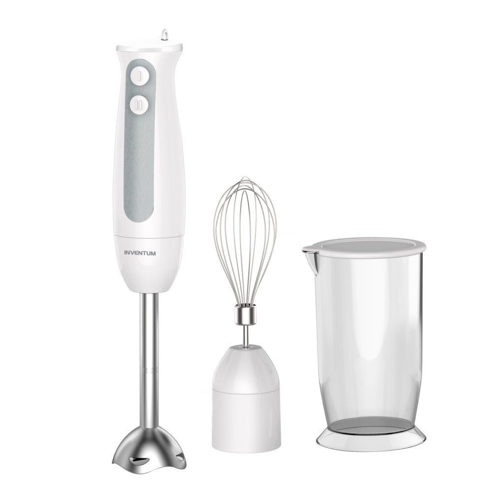 Inventum mx201s staafmixer set 400w rvs wit