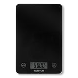 Inventum Inventum WS305B Digital køkkenskala sort glas