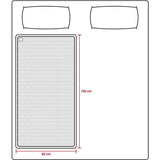 Koc elektryczny Tomado dla 1 osoby 150x80 cm