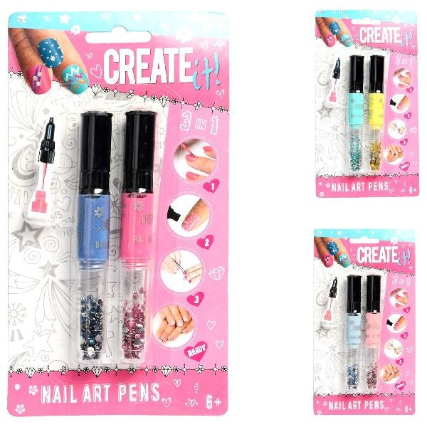 Create it nail polish pens 3in1