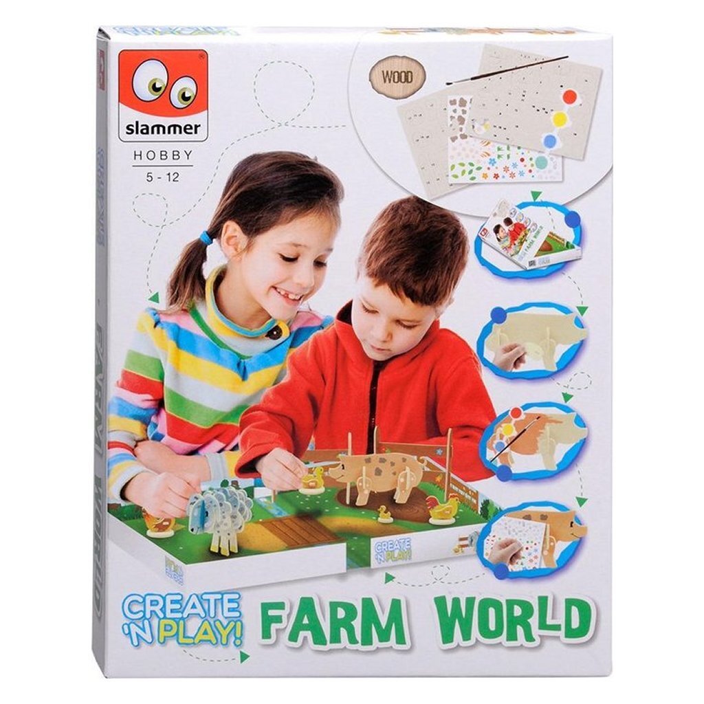 SLAMMER CREATE OG SPILL FARM WORLD TRE CRAFTETSETT