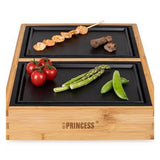 Princess 104040 dinner4 all pure gourmetstel zwart bamboe