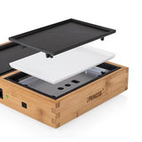 Princess 104040 dinner4 all pure gourmetstel zwart bamboe