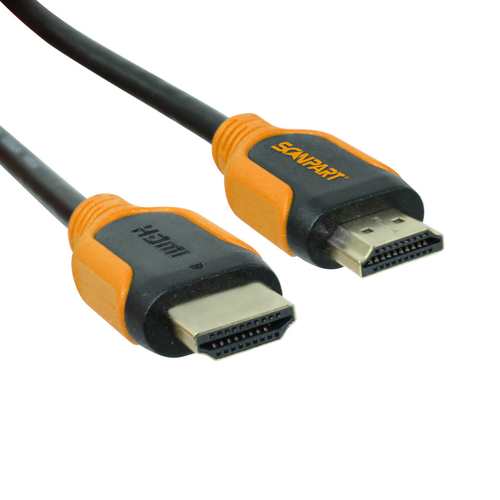 Scanpart HDMI kabel oranžový 3M