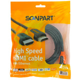 Scanpart HDMI kabel oranžový 3M