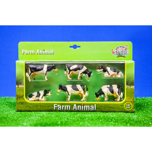 Kids Globe Globe Cows 1:32, 6 pcs.