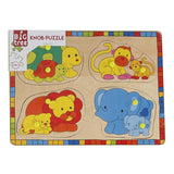 Big Bam Holz Innzen Puzzle Déieren