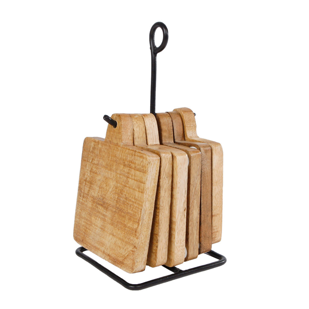 Dárky Amsterdamské dárky Amsetdam Coasters s držákem 6 kusů 11x11x22cm