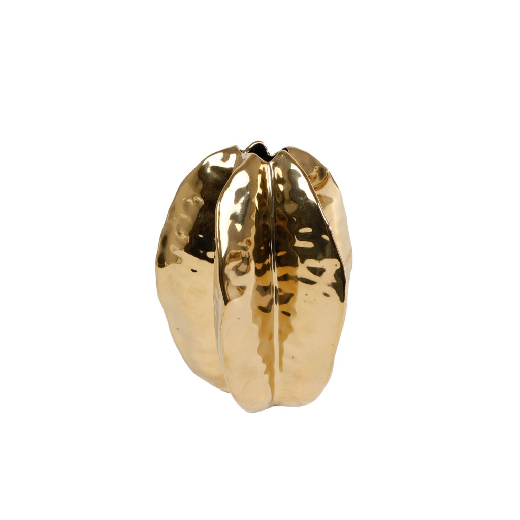 Různé vázy Gold Carambola Alingenware 12,5x12,5x15,5 cm