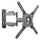 Cavus WME102 Soporte de pared de TV único de movimiento completo de pantallas de 23 pulgadas negras