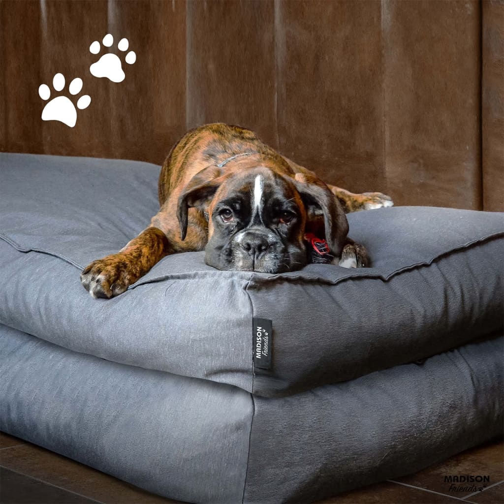 Madison dog cushion Panama 120x90x15 cm Gray