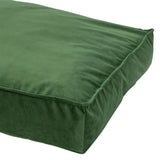 Madison Dog Cushion Velvet 80x55x15 cm zelená