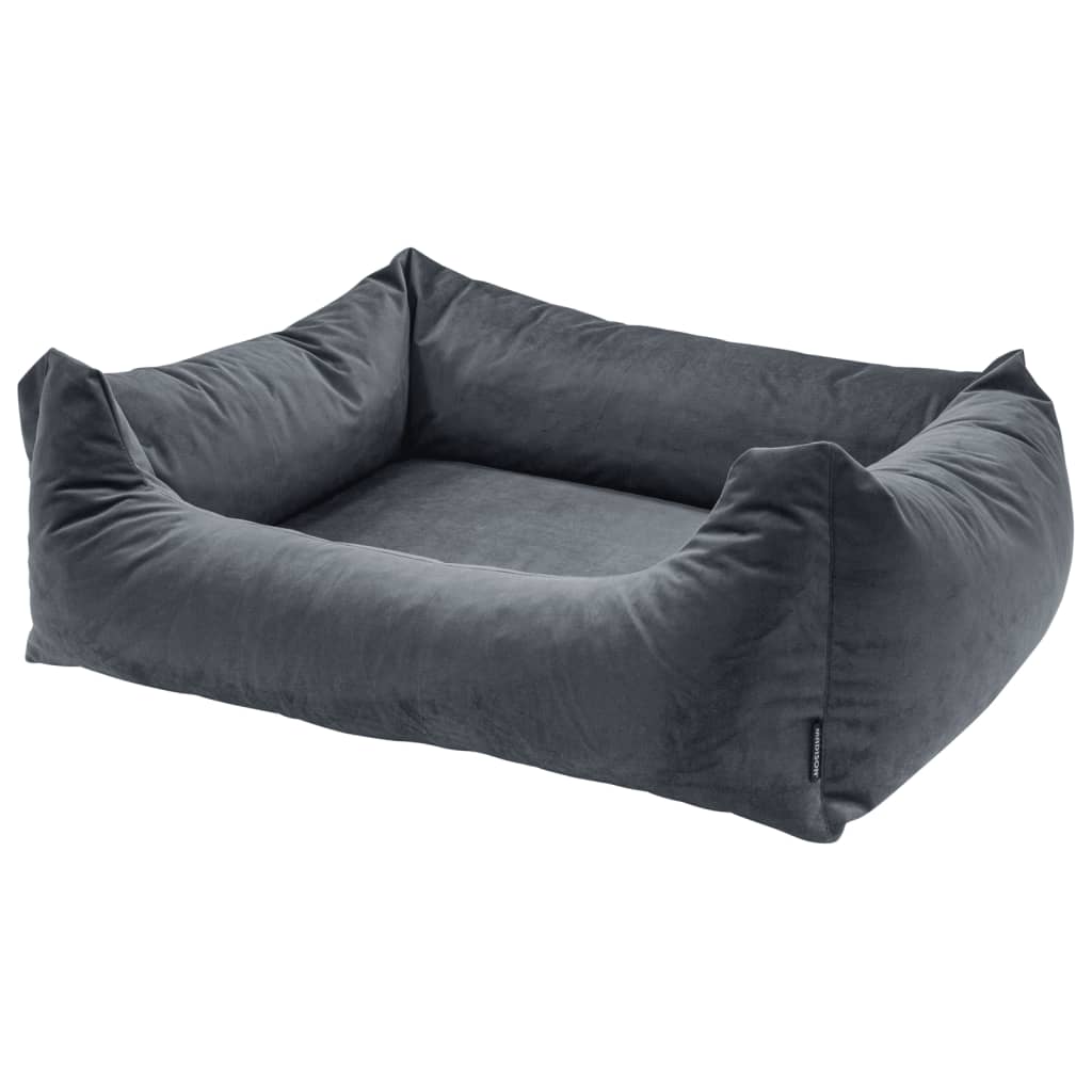 Madison Madison Hundebett Samt 120x95x28 cm Grau