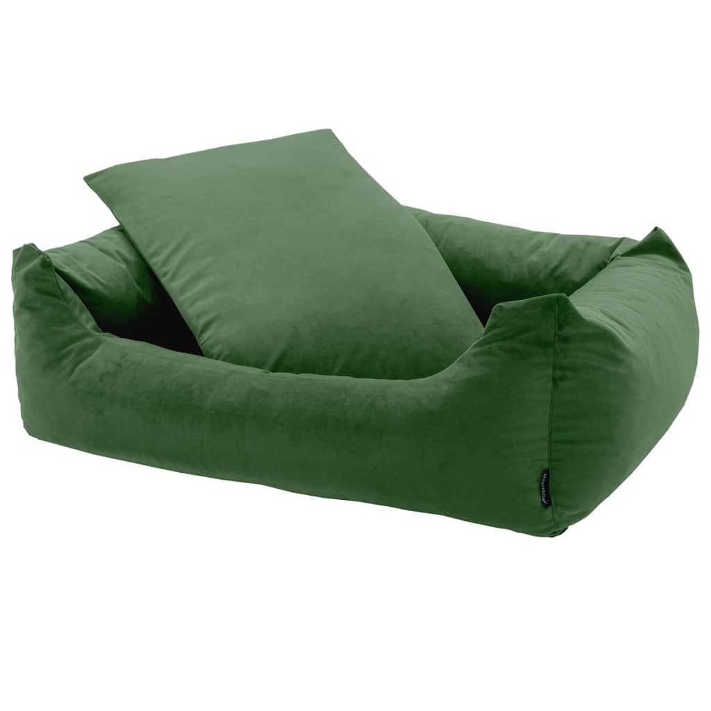 Madison Dog Bettget Velvet 120x95x28 cm gréng