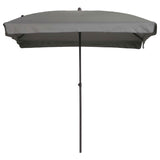 Madison Parasol Patmos luksuriøs rektangulær 210x140 cm lysegrå