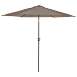 Madison Parasol Tenerife omkring 300 cm taupe