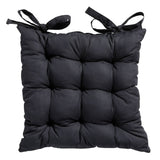 Madison Seat Pushion Basic Toscana 46x46 cm sort