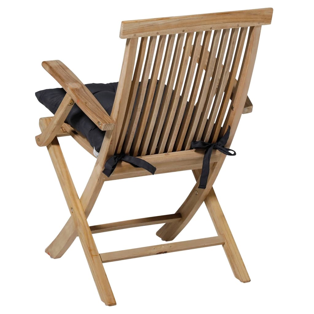 Madison Seat Pushion Basic Toscana 46x46 cm sort