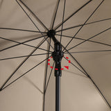 Madison Parasol Patmos Luksuriøs rektangulær 210x140 cm ecru