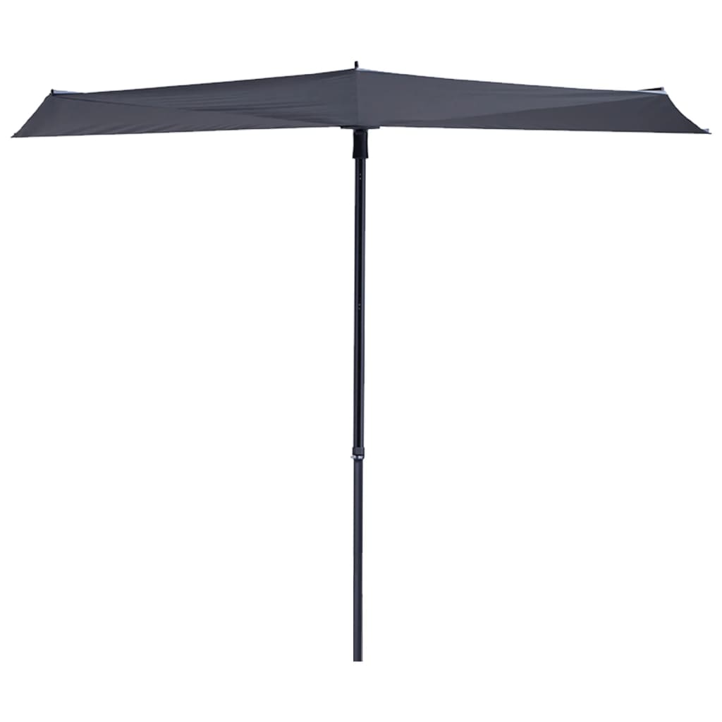 Madison Balkon Parasol Sun Wave 270x150 cm Grå PAC3P014