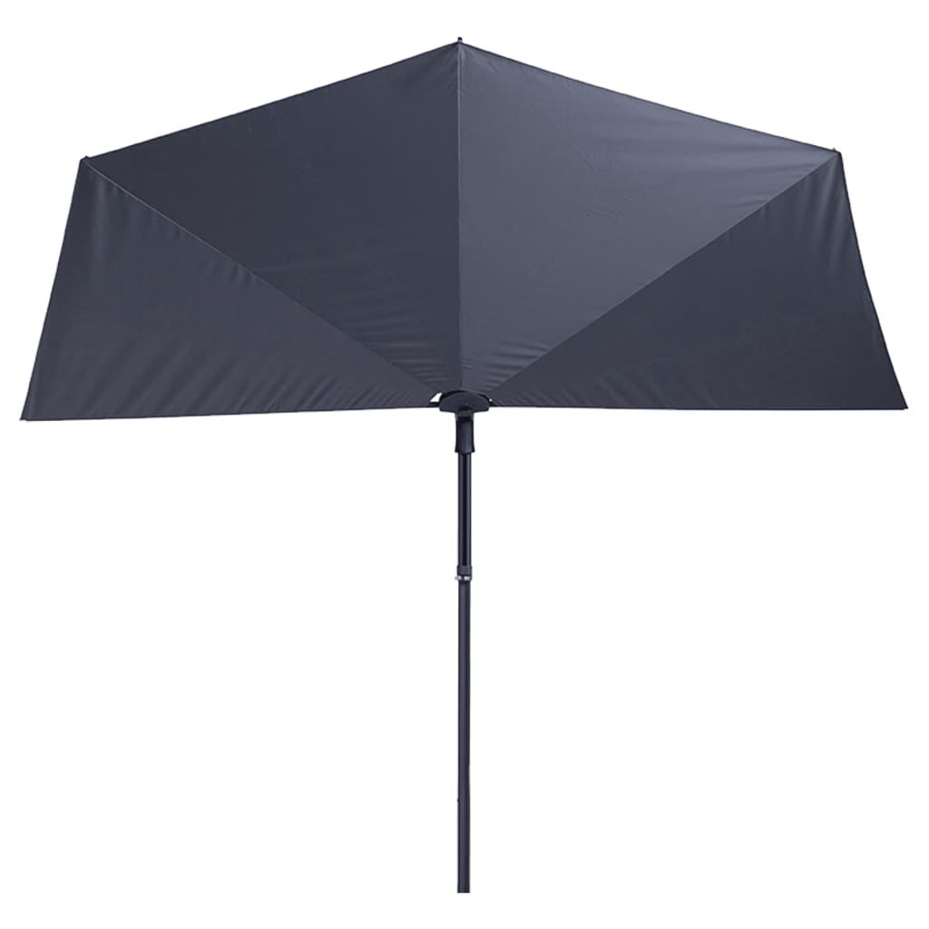 Madison Balkon Parasol Sun Wave 270x150 cm Grå PAC3P014
