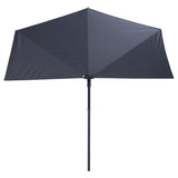 Madison Balkon Parasol Sun Wave 270x150 cm Grå PAC3P014