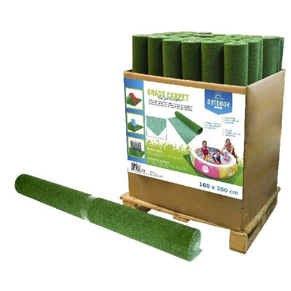 Clown grass carpet with studs 100x200 cm