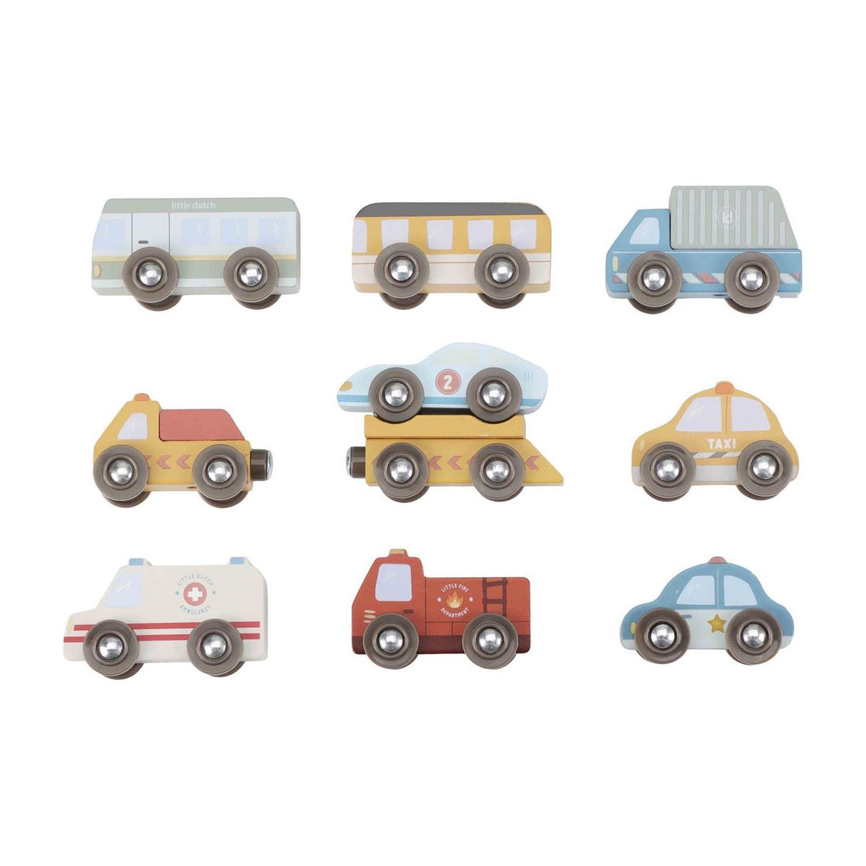 Little dutch voertuigenset