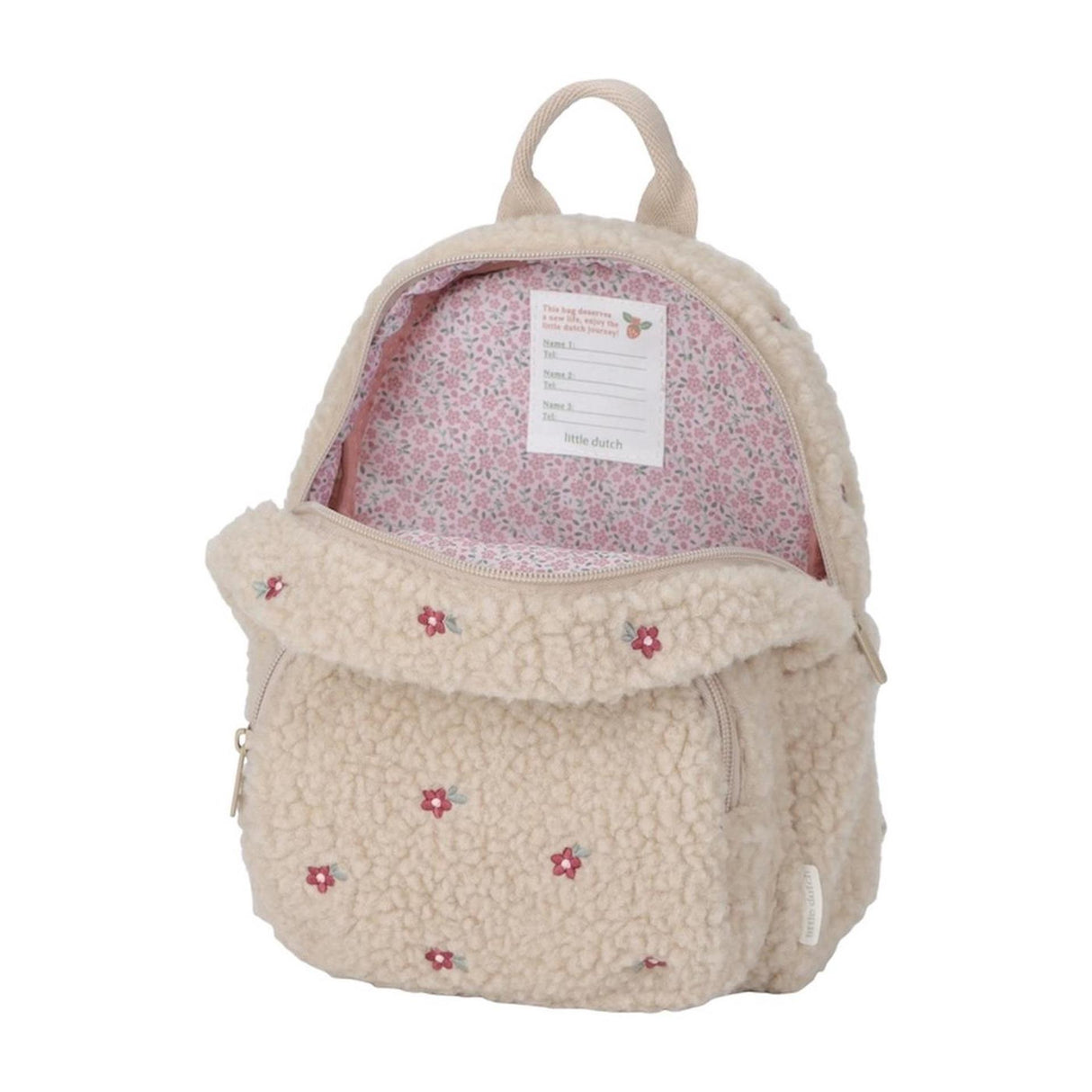 Little dutch teddy rugzakje sand