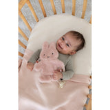 Miffy flauscheg teat Stoff rosa
