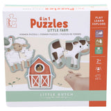 Little Dutch Farm 6in1 puzzle 3-5 pezzi