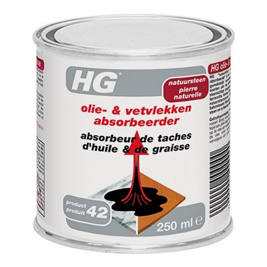 Piatto di grasso dell'olio hg più assorbitore 250 ml