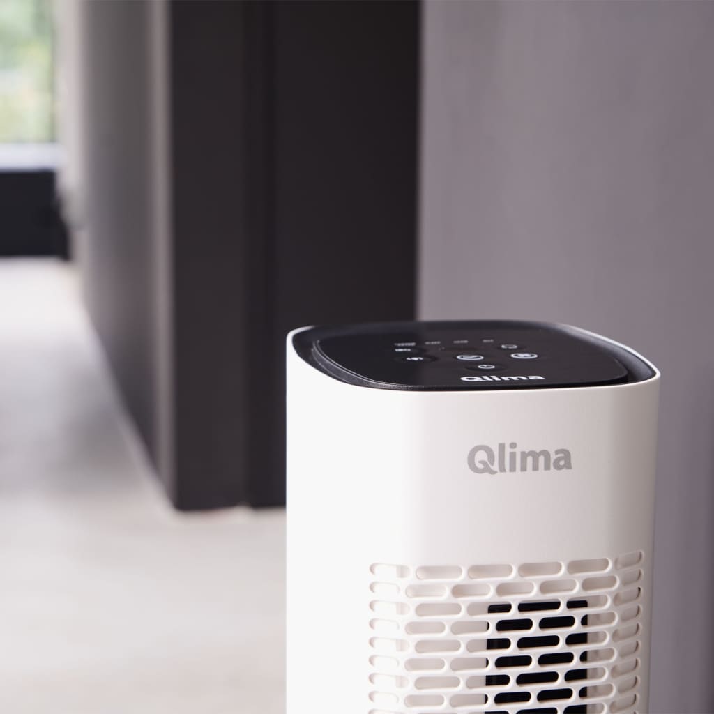 Qlima qlima luftreiniger mit hepa filter a68 50 W weiß