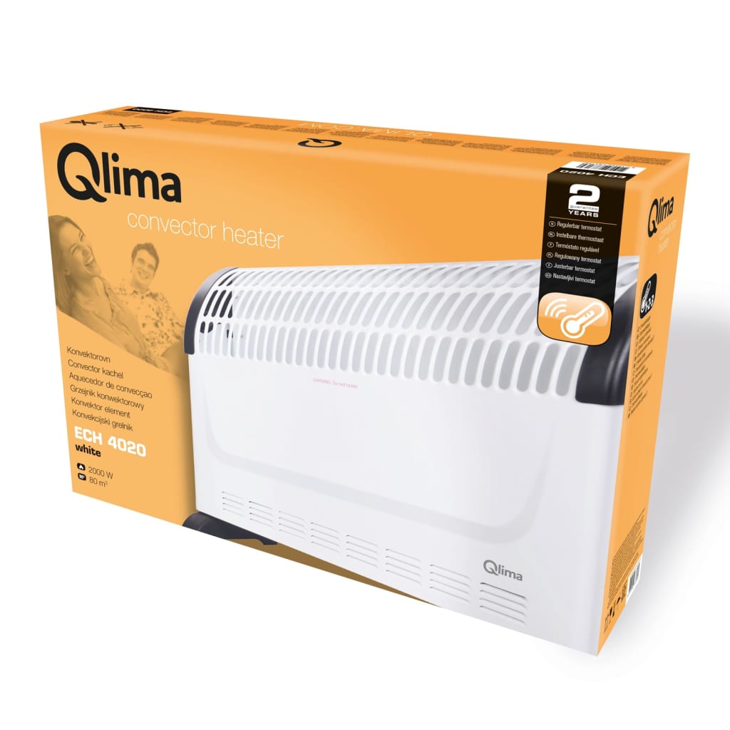 Qlima qlima konvekcijsko ogrevanje ECH 4020 Electric 2000 W White