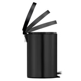 Eko eko pedal bin 3 l črna