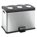 Eko Pedal bin regozije -se 3x12 l matzilverklegente