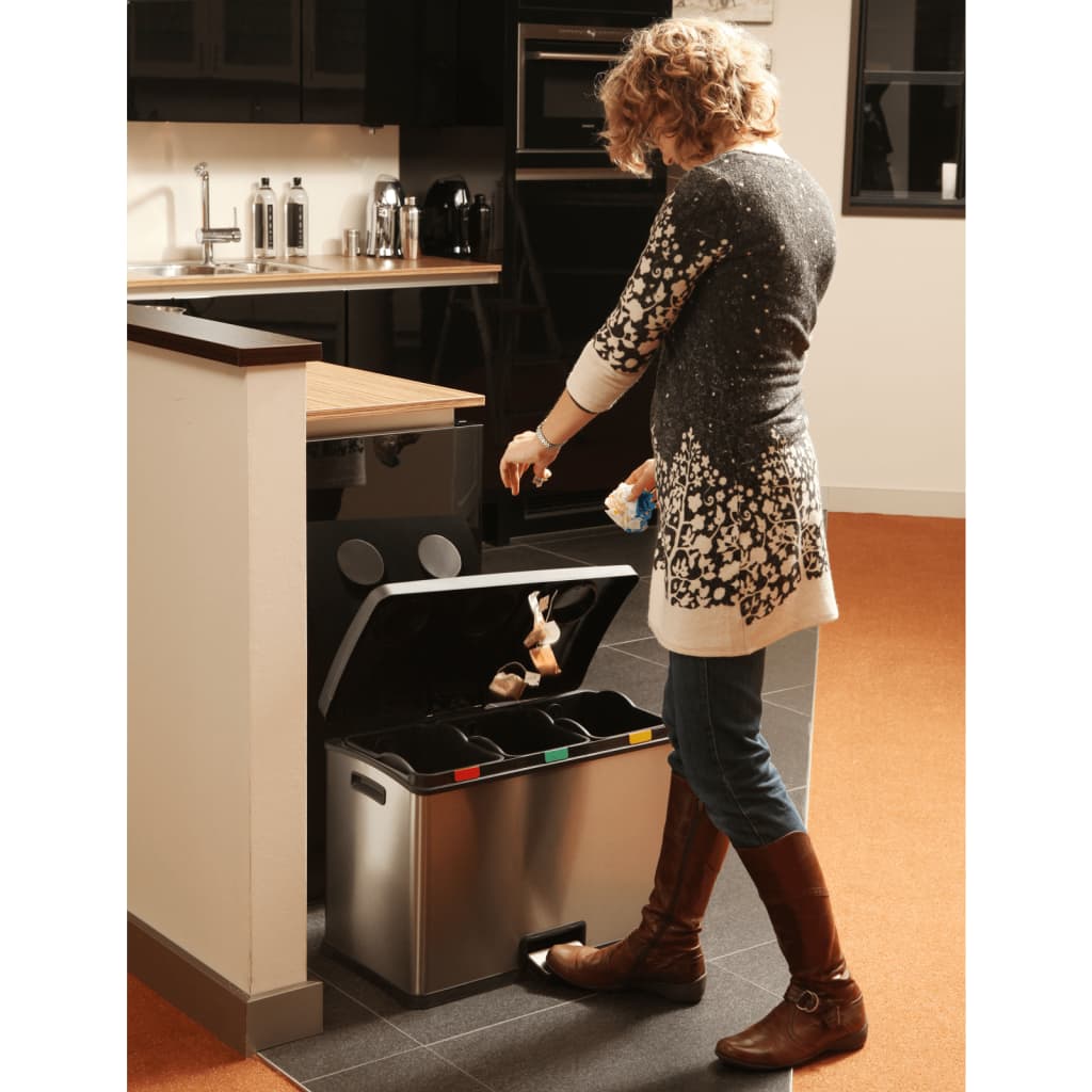 Eko Pedal bin regozije -se 3x12 l matzilverklegente