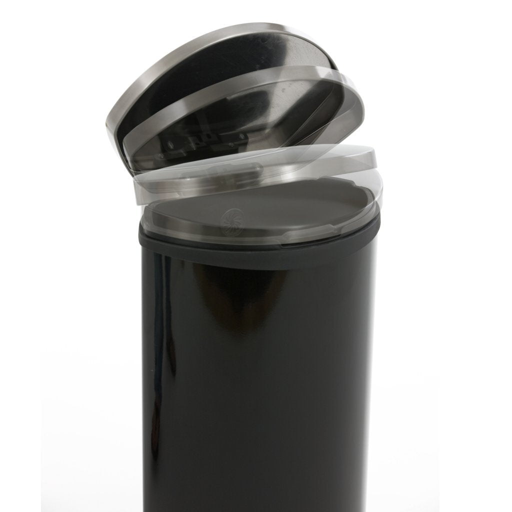 Eco shell pedal bin 30l black