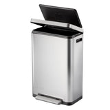 Eko pedaalemmer x-cube 30 l matzilverkleurig