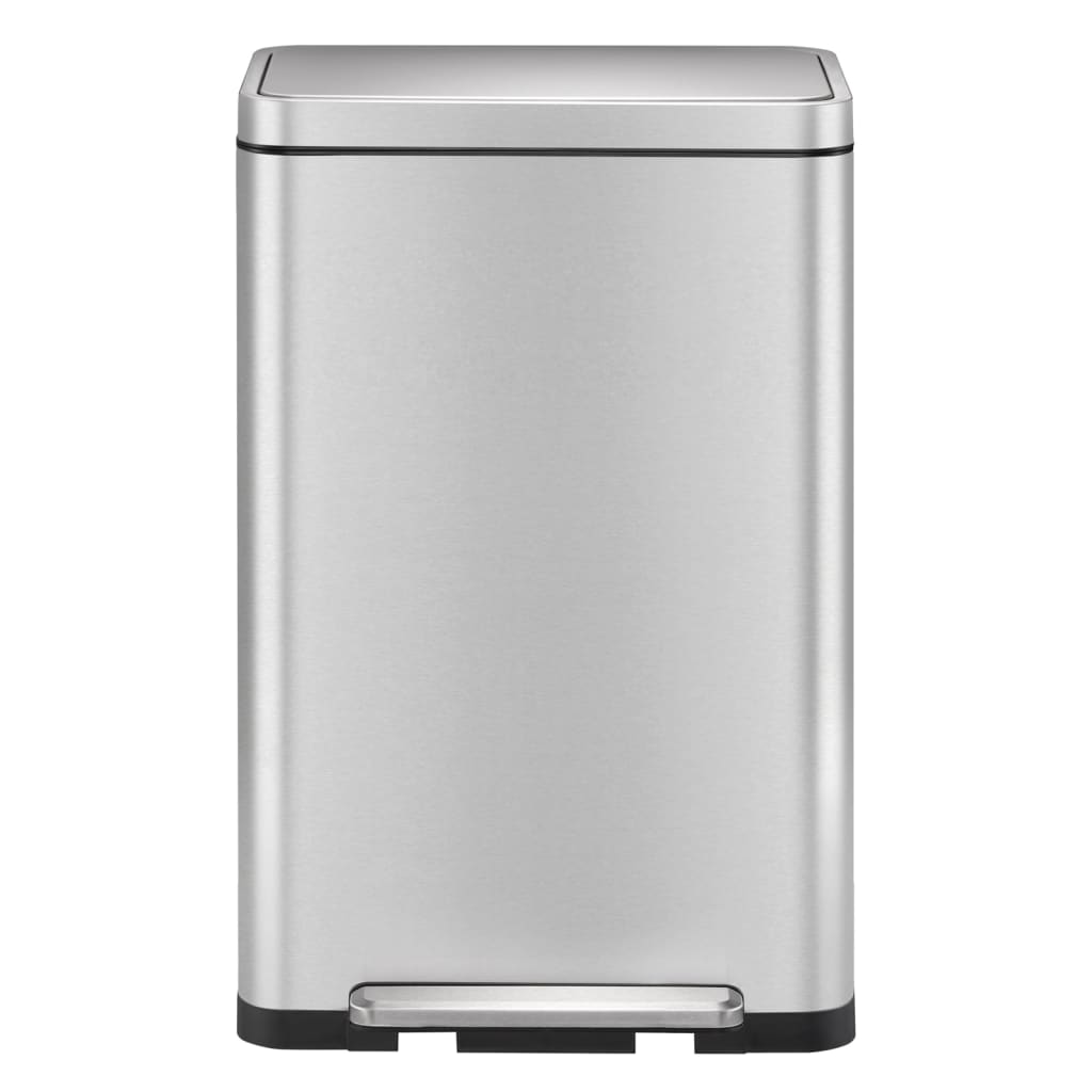 Eko pedaalemmer x-cube 30 l matzilverkleurig