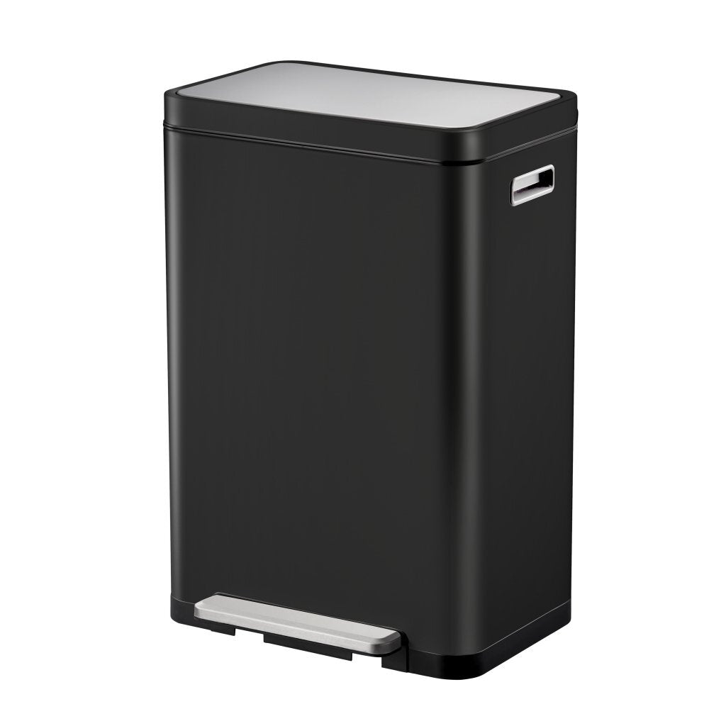 Eko X-Cube Pedal bin 2x20l Black