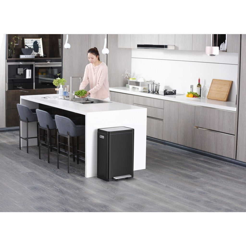 Eko X-Cube Pedal bin 2x20l Black